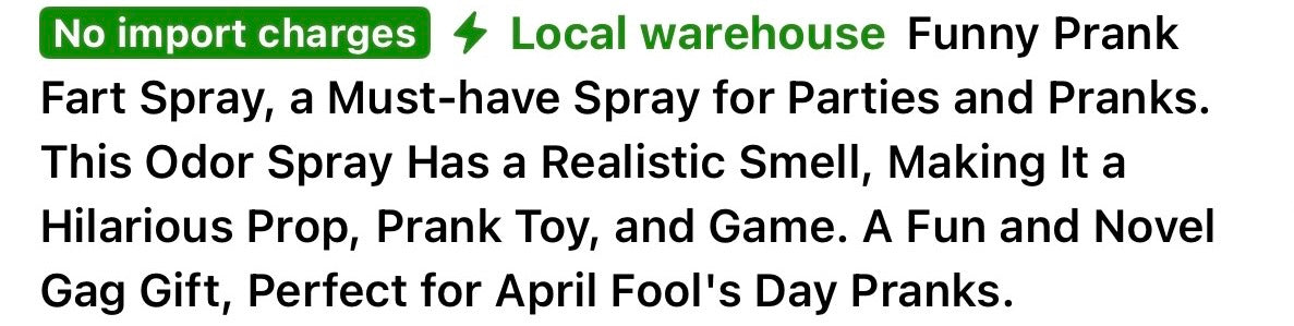 Fart Spray 💨